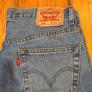 Levi's Classic Blue Jeans with Red Tab